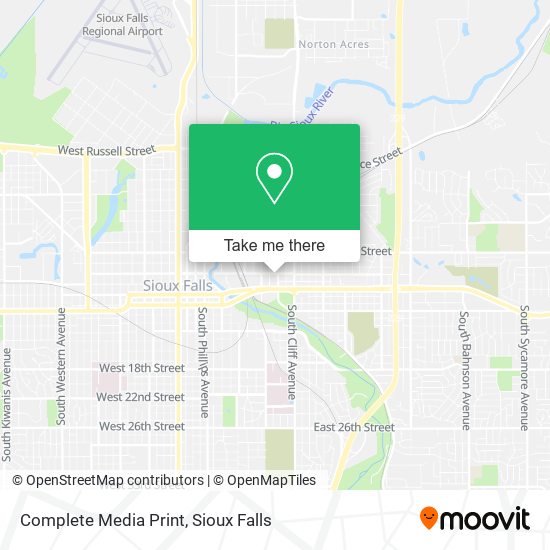 Complete Media Print map