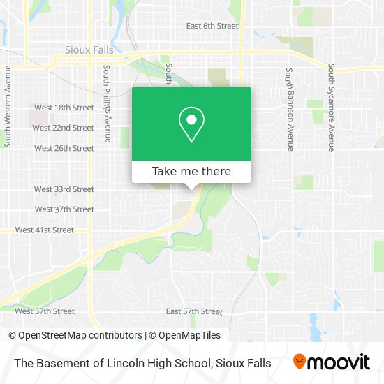 Mapa de The Basement of Lincoln High School