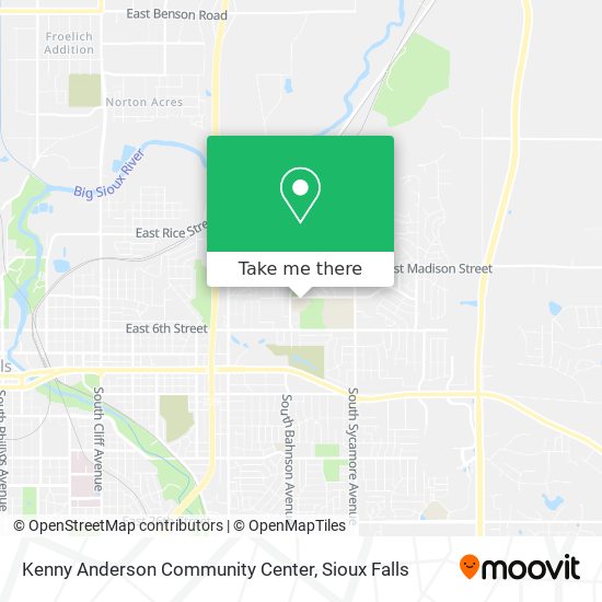 Kenny Anderson Community Center map