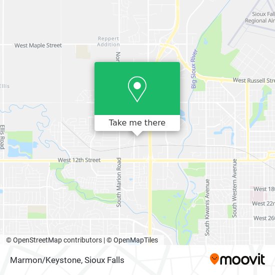 Marmon/Keystone map