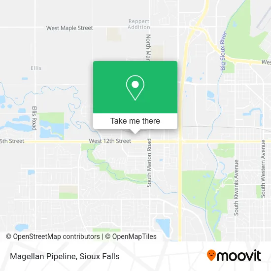 Magellan Pipeline map