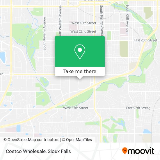 Costco Wholesale map