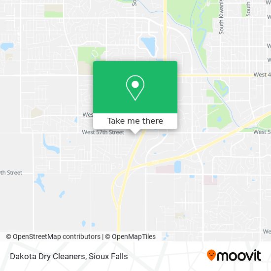Dakota Dry Cleaners map