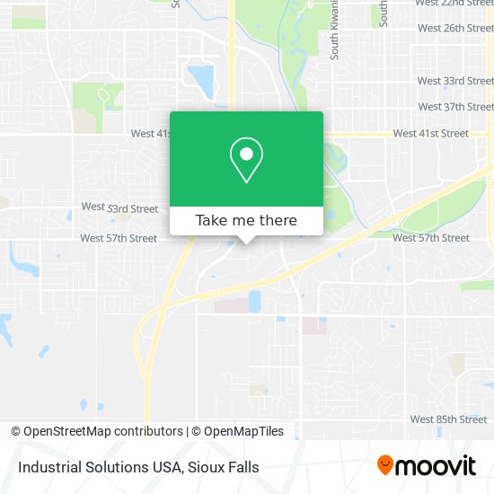 Industrial Solutions USA map
