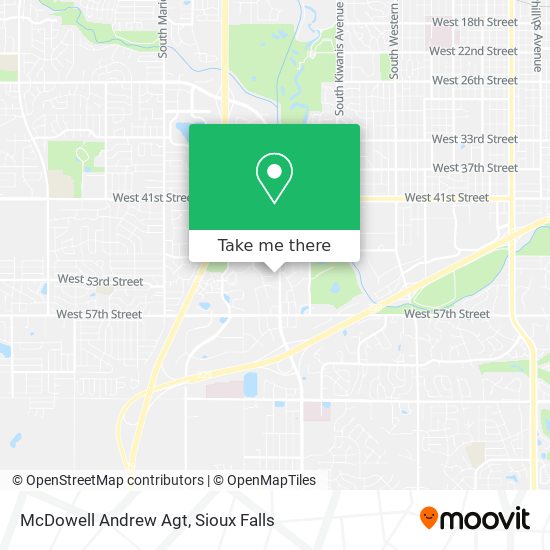 McDowell Andrew Agt map
