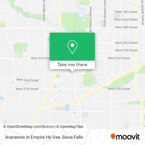 Mapa de Averanow in Empire Hy-Vee