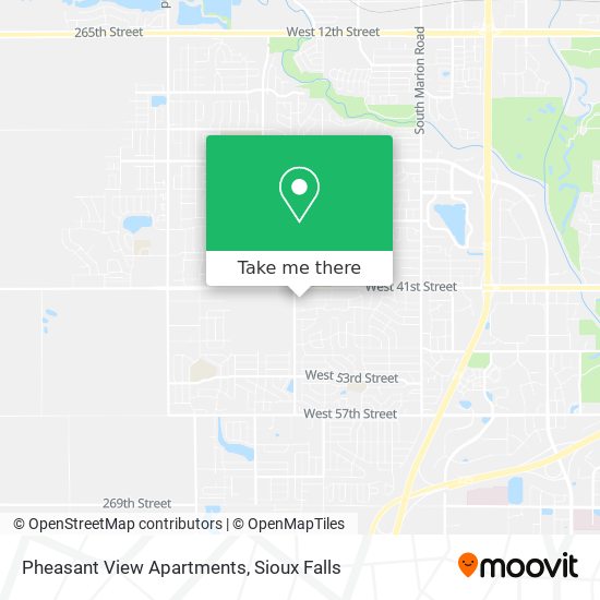 Pheasant View Apartments map
