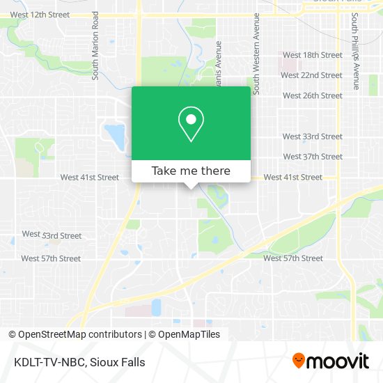 KDLT-TV-NBC map