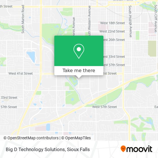 Big D Technology Solutions map