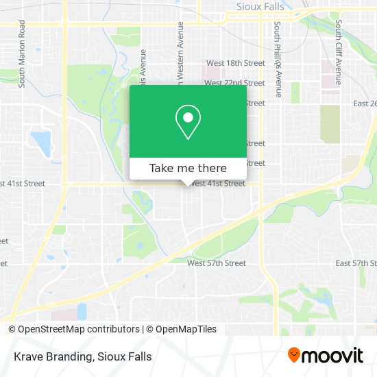 Krave Branding map