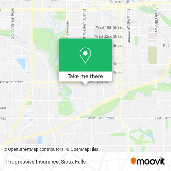 Progressive Insurance map