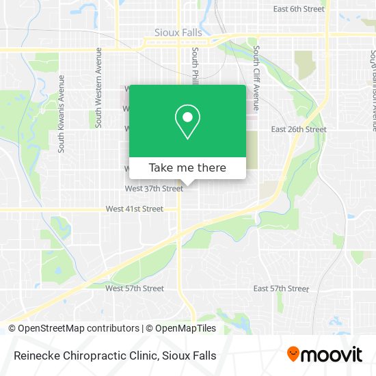 Mapa de Reinecke Chiropractic Clinic
