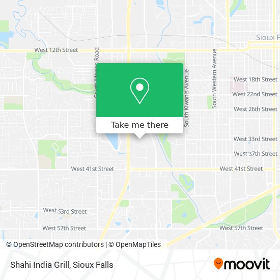 Shahi India Grill map