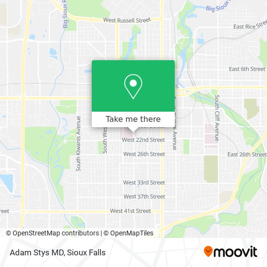Mapa de Adam Stys MD