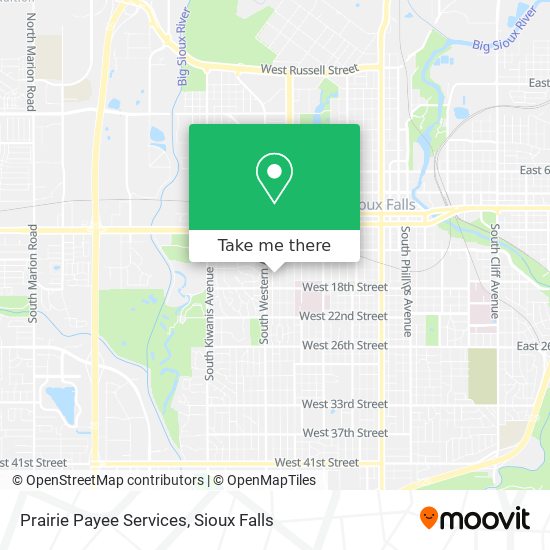 Mapa de Prairie Payee Services