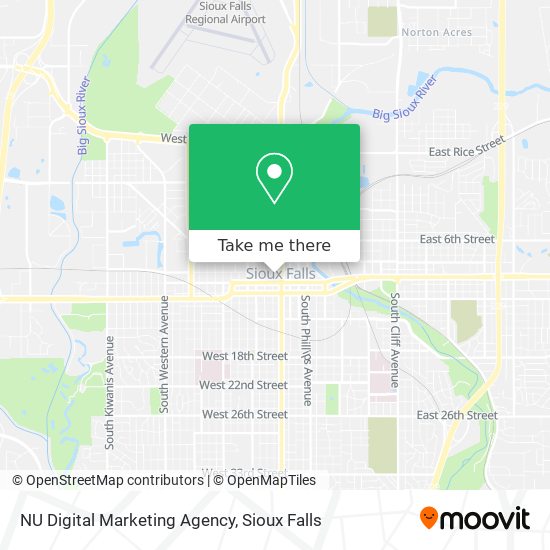 Mapa de NU Digital Marketing Agency