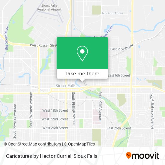 Caricatures by Hector Curriel map