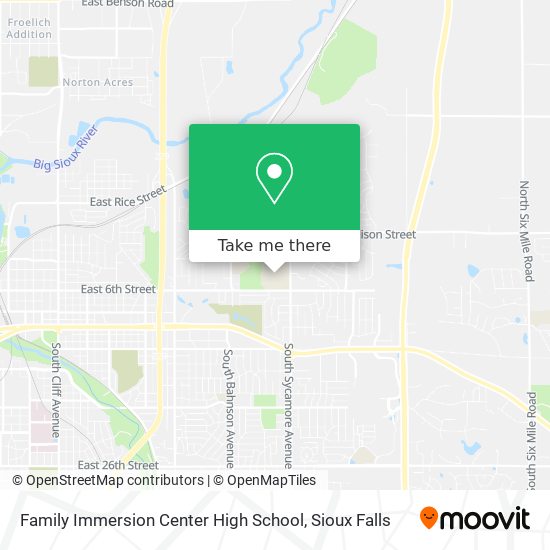 Family Immersion Center High School map