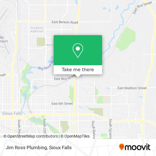 Jim Ross Plumbing map
