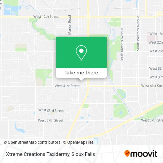 Xtreme Creations Taxidermy map