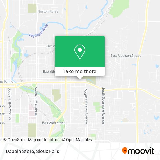 Daabin Store map