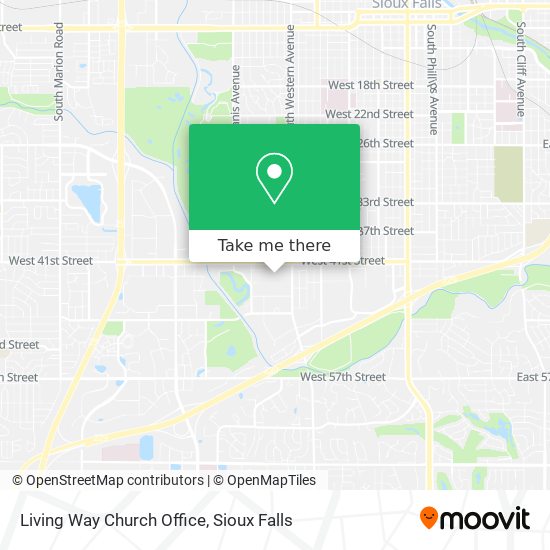 Living Way Church Office map
