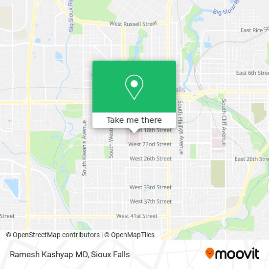 Ramesh Kashyap MD map