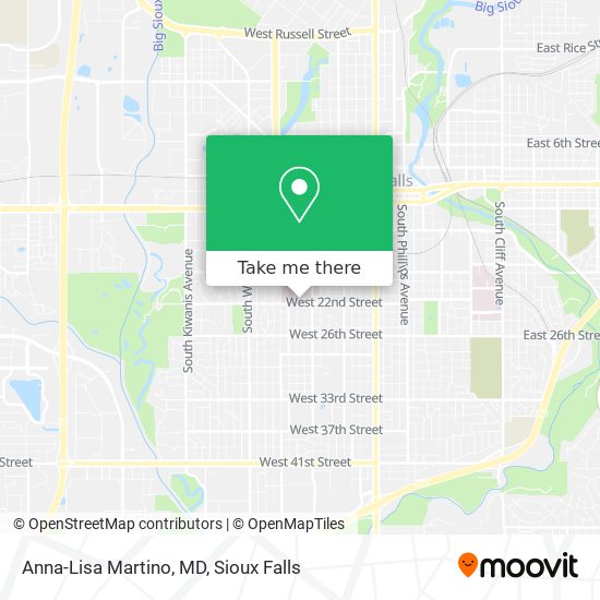 Anna-Lisa Martino, MD map