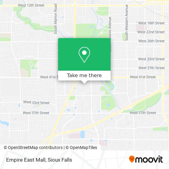 Empire East Mall map