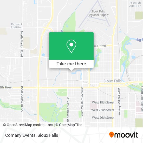 Comany Events map