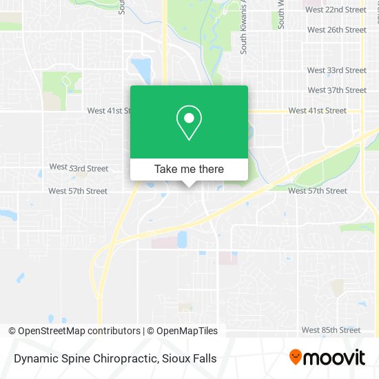 Dynamic Spine Chiropractic map