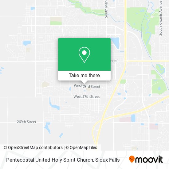 Mapa de Pentecostal United Holy Spirit Church