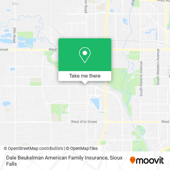 Dale Beukelman American Family Insurance map