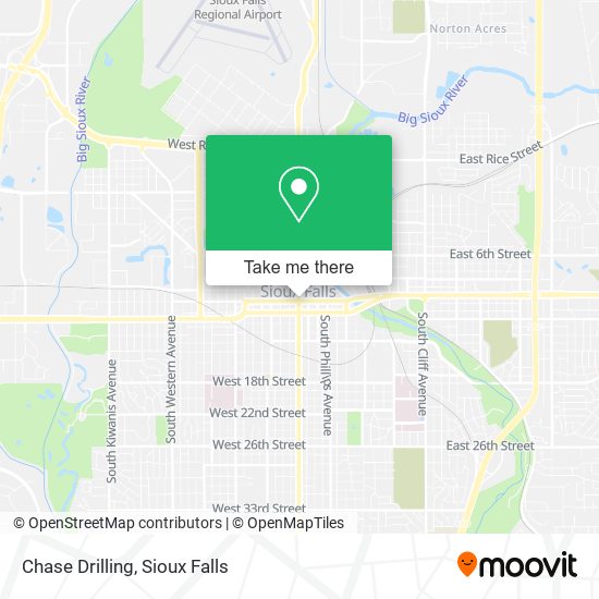 Chase Drilling map