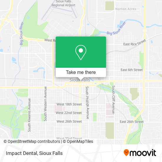 Impact Dental map