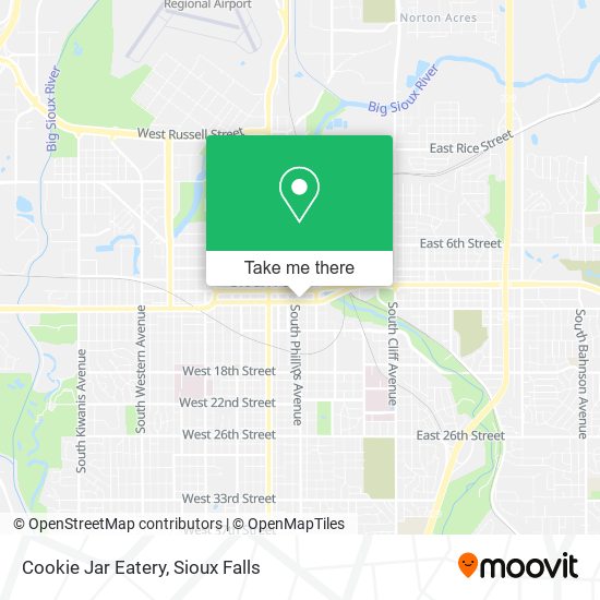 Cookie Jar Eatery map