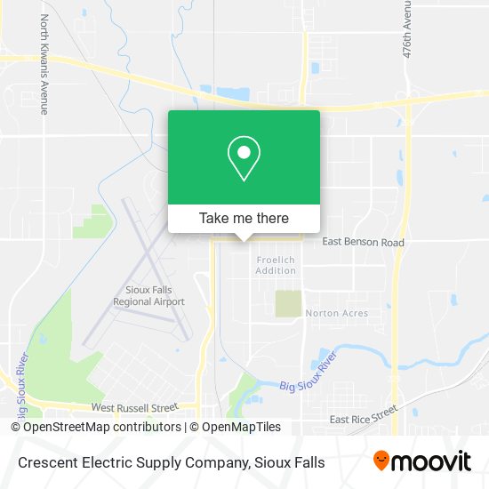 Crescent Electric Supply Company map
