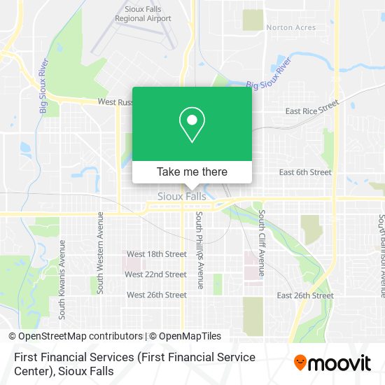 First Financial Services (First Financial Service Center) map