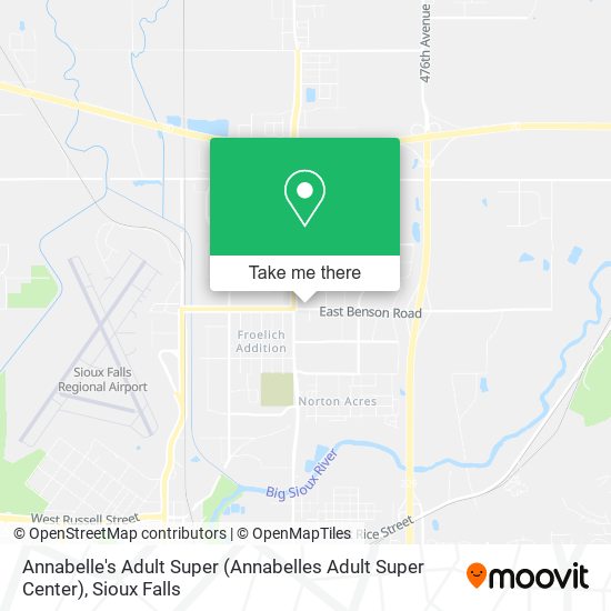 Annabelle's Adult Super (Annabelles Adult Super Center) map