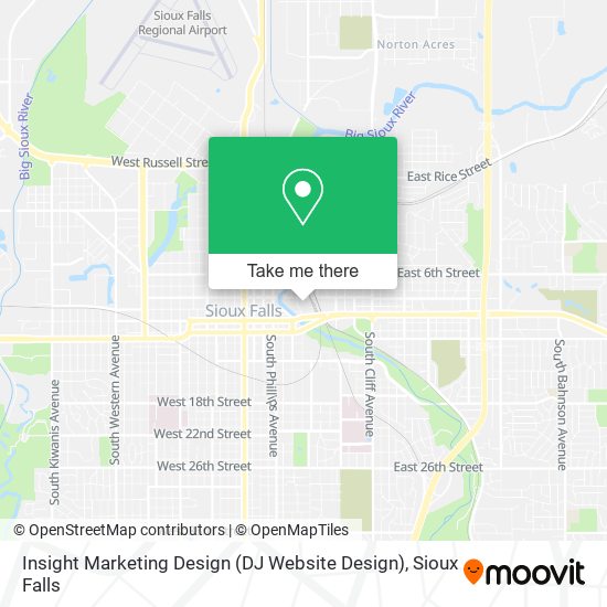 Insight Marketing Design (DJ Website Design) map