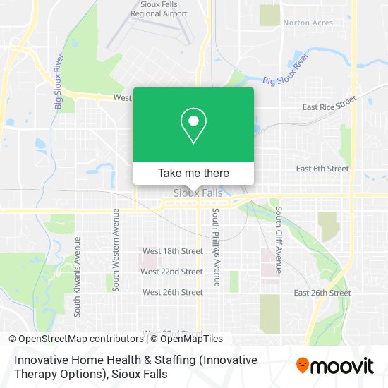 Innovative Home Health & Staffing (Innovative Therapy Options) map