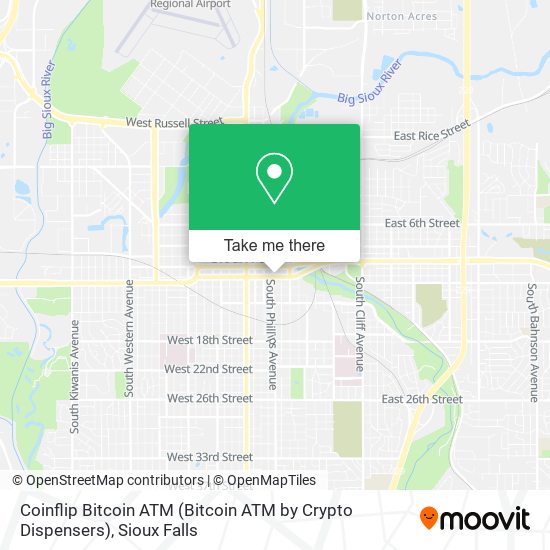 Coinflip Bitcoin ATM (Bitcoin ATM by Crypto Dispensers) map