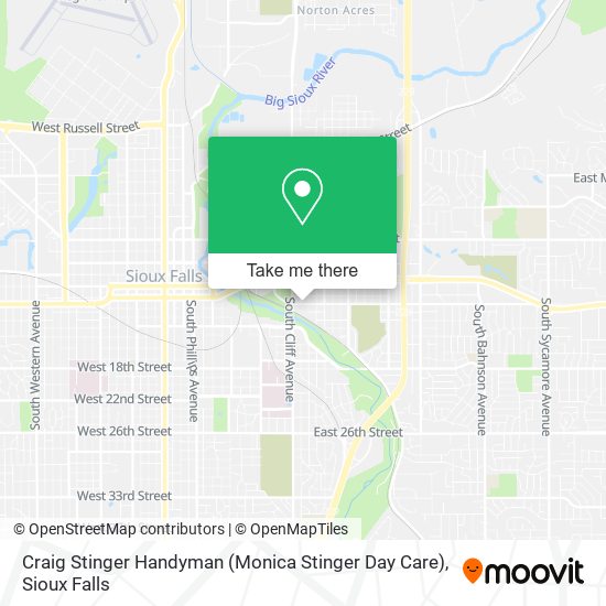 Craig Stinger Handyman (Monica Stinger Day Care) map