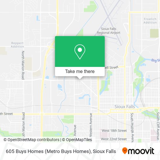 605 Buys Homes (Metro Buys Homes) map