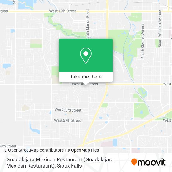 Guadalajara Mexican Restaurant (Guadalajara Mexican Resturaunt) map