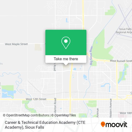 Career & Technical Education Academy (CTE Academy) map