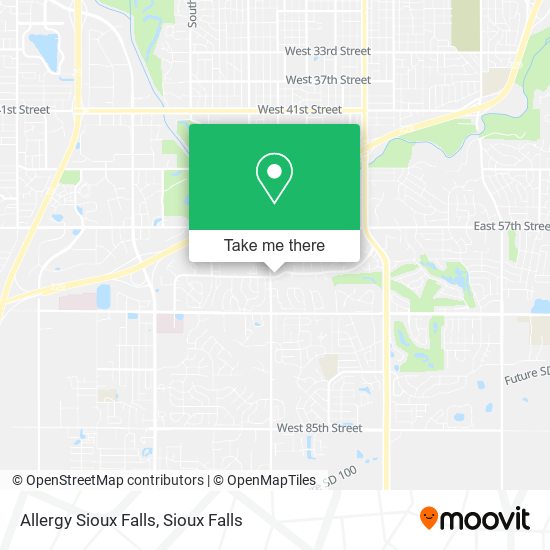 Allergy Sioux Falls map