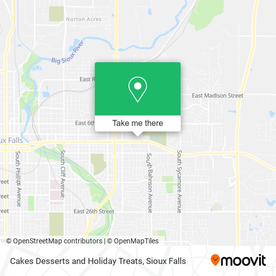 Cakes Desserts and Holiday Treats map