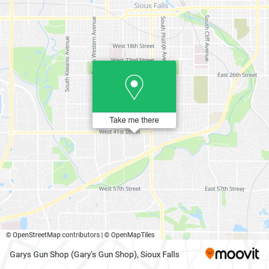Garys Gun Shop (Gary's Gun Shop) map