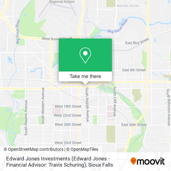 Edward Jones Investments (Edward Jones - Financial Advisor: Travis Schuring) map